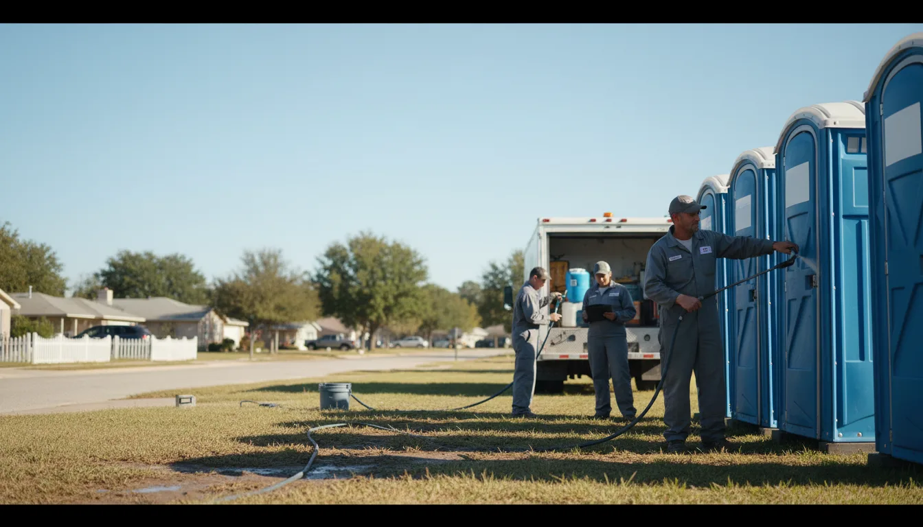 Long-Term Portable Toilet Rental in Warnock, OH near me